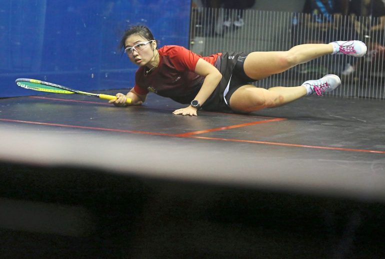 It’s all in the head, Yiwen believes she can be on par with seniors